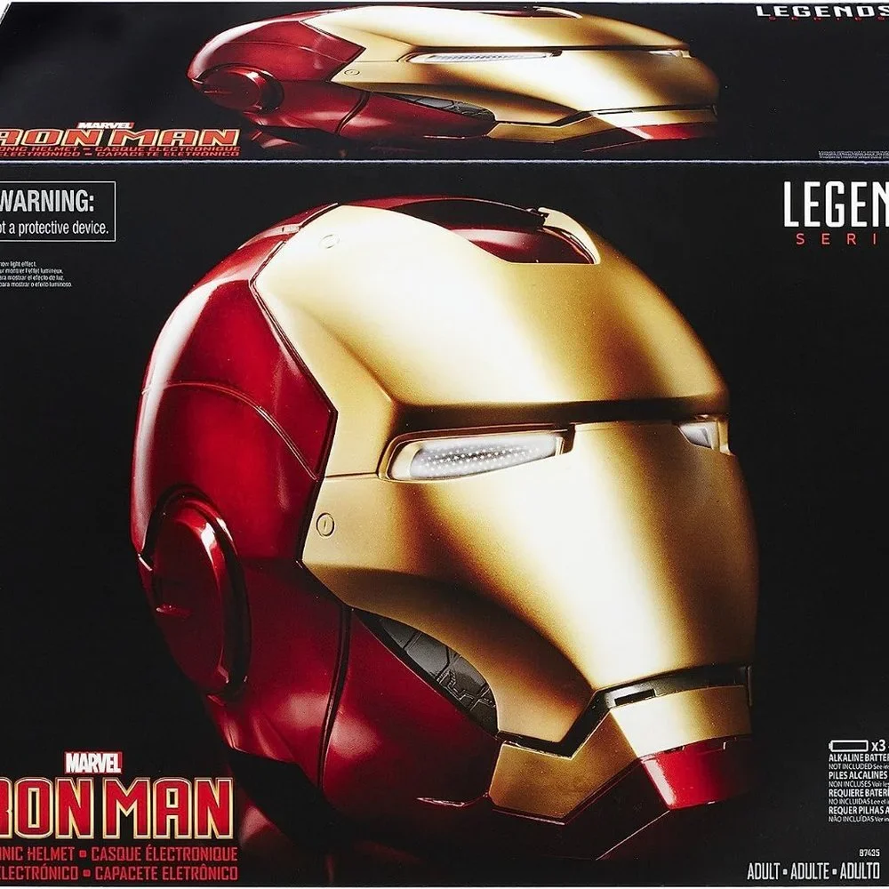 Marvel Legends Series Iron Man Electronic Helmet - Picture 2 of 14
